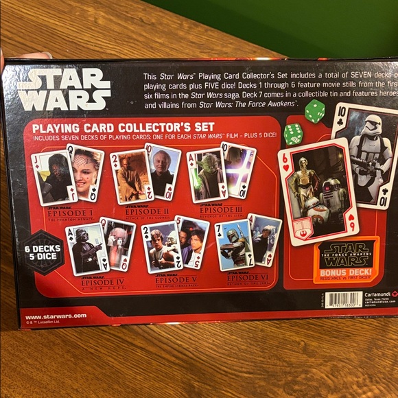 Star Wars Playing Card Set - NWOT - Picture 6 of 6